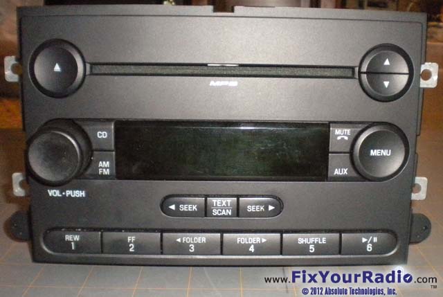 2007 Ford fusion radio removal #10